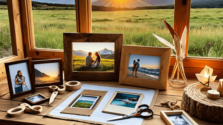 Diy Photo Frames to Display Your Memories Creatively 1 DIY photo frames display