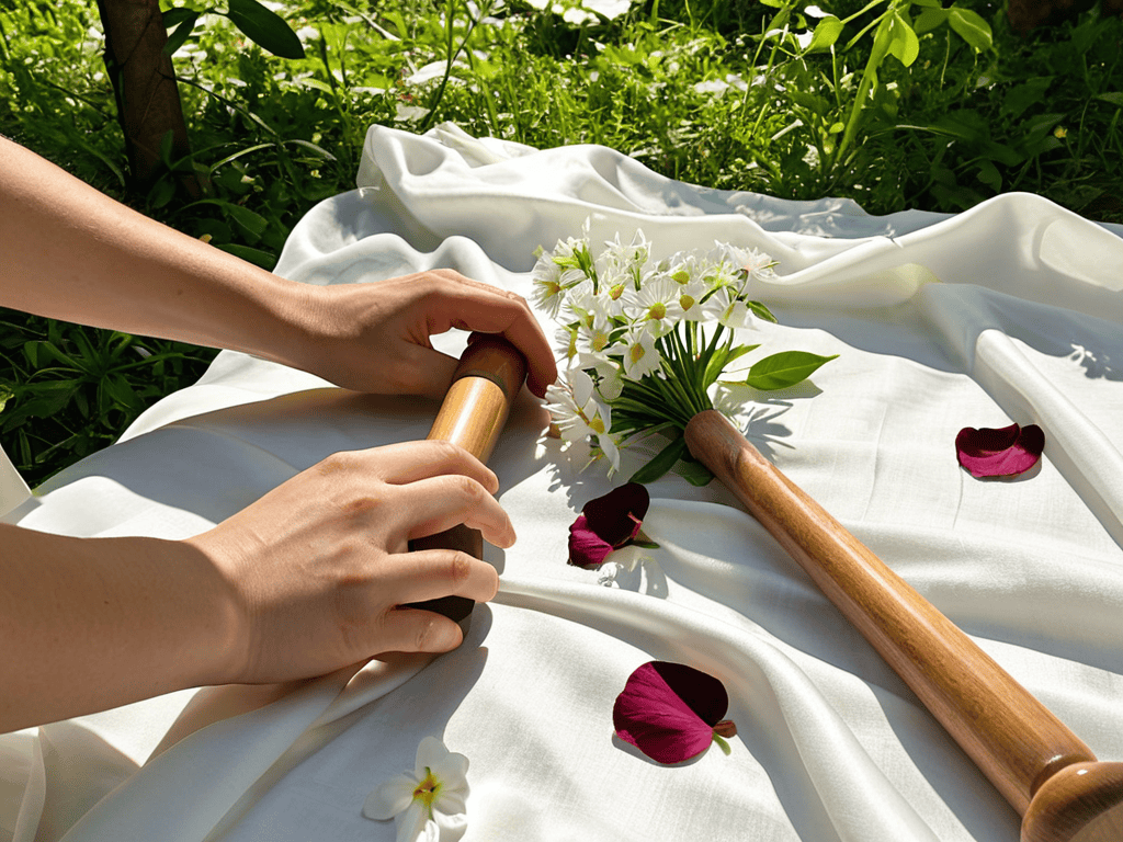 Flower Pounding Tataki Zome Tips