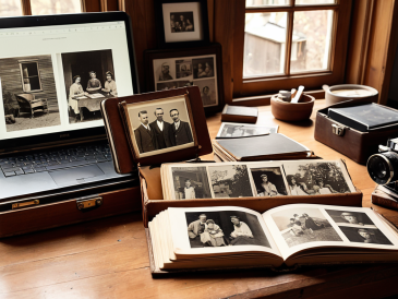 Digitizing Old Photos process starts here