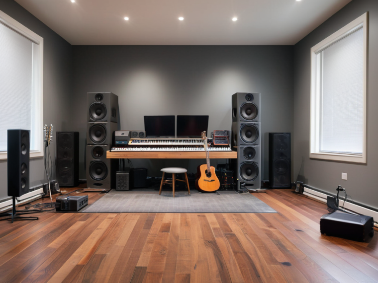 Acoustic Floating Floors Installation