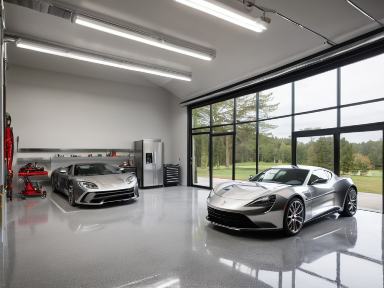 Breathing Easy: Automated Ventilation for High-performance Garages 1 Climate-Adaptive Venting system installed