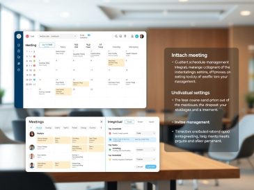 Meeting Scheduling Tools