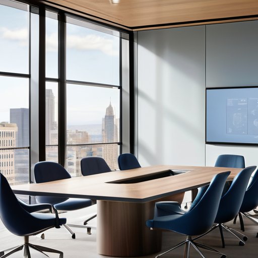 First Impressions Design: sleek boardroom landing page