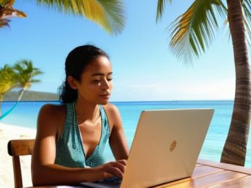 Digital nomad residency taxes review infographic