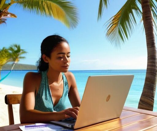 Digital nomad residency taxes review infographic