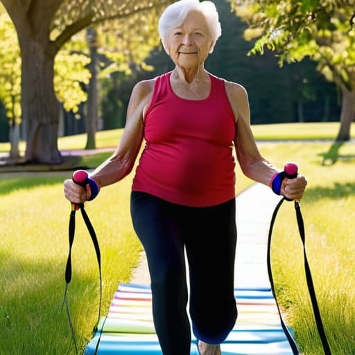 Fitness by age tailored plan for seniors