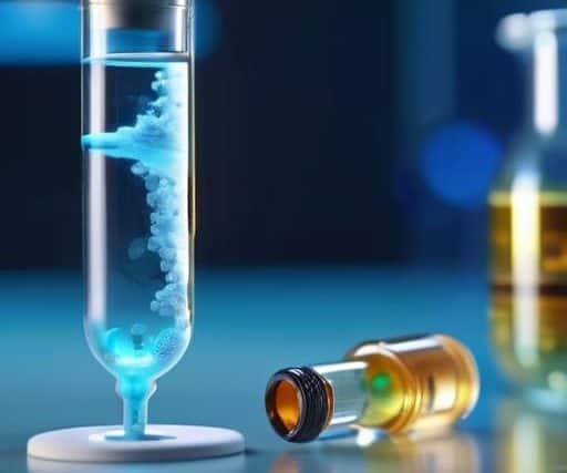 Oral microbiome transplant medical research concept.