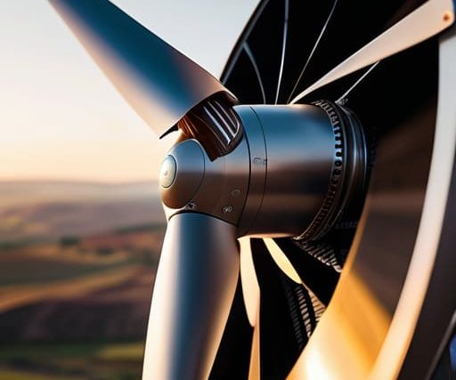 Micro-Wind Turbine Kinetic Alternators capturing wind.